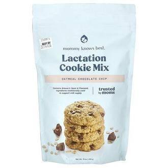 Mommy Knows Best Lactation Cookie Mix, Oatmeal Chocolate Chip, 15 oz ( 425 g)