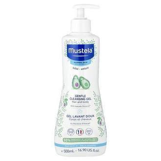 Mustela Gentle Cleansing Gel with Avocado, Hair and Body, 16.9 fl oz (500 ml)
