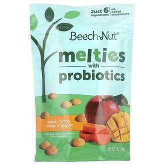 Beech-Nut Melties with Probiotics, 8+ Months, Apple, Carrot, Mango & Yogurt, 1 oz (28 g)