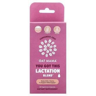 Oat Mama You Got This Lactation Blend, 60 Vegetarian Capsules