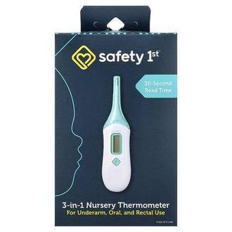 Safety 1st 3-in-1 Nursery Thermometer, 1 Count