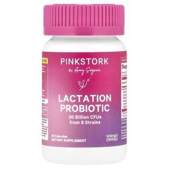Pink Stork Lactation Probiotic, 30 Billion CFUs, 30 Capsules