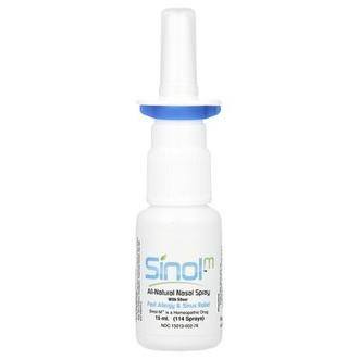 Sinol SinolM™, All-Natural Nasal Spray, Fast Allergy & Sinus Relief, 15 ml