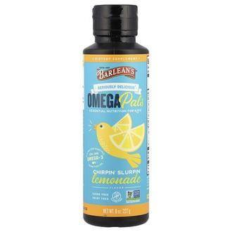 Barlean's Seriously Delicious® Omega Pals, Chirpin' Slurpin' Lemonade , 8 oz (227 g)