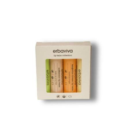 Erbaviva Lip Balm Collection Variety 4PK