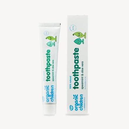 Green People Organic Children Toothpaste - Spearmint & Aloe Vera 50ml