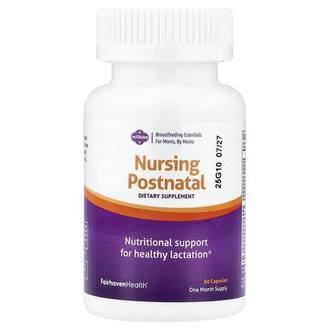 Fairhaven Health Milkies, Nursing Postnatal , 60 Capsules