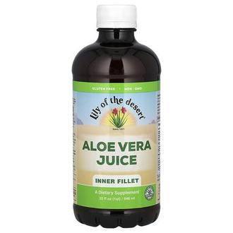 Lily of the Desert Aloe Vera Juice, Inner Fillet, 32 fl oz (946 ml)