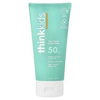 think Thinkkids®, Zinc Oxide Sunscreen, SPF 50, 6 fl oz (177 ml)