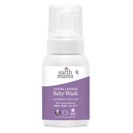 Earth Mama Calming Lavender Castile Baby Wash