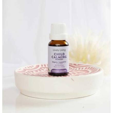 Lively Living Ultrasonic Aroma Diffusers Lively Living Child Calming Remedy - 100% Certified Organic Oil 15ml
