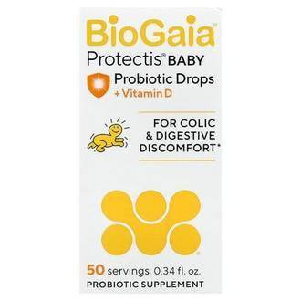 BioGaia Protectis® Baby, Probiotic Drops with Vitamin D, 0.34 fl oz (10 ml)