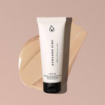 Little Organics AU Avocado Zinc SPF50 Natural Tinted Moisturiser Light - Medium 50ml