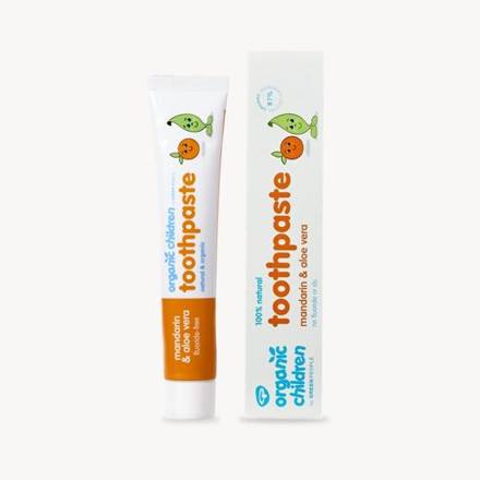 Green People Organic Children Mandarin & Aloe Vera Toothpaste 50ml