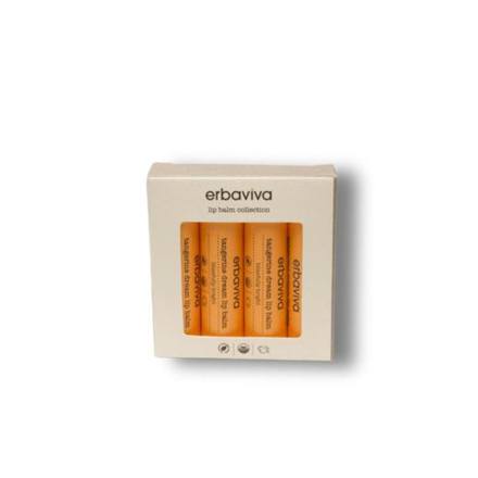 Erbaviva Lip Balm Tangerine Dream 4PK