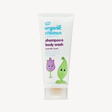 Green People Organic Children Shampoo & Body Wash - Lavender Burst 200ml