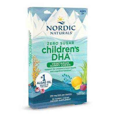 Nordic Naturals DHA Zero Sugar, gomitas sabor maracuyá-limón