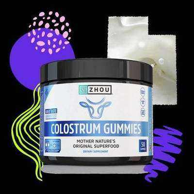Sakpwer Colostrum, gomitas de calostro sabor durazno