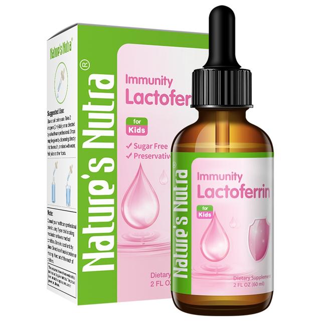 Nature's Nutra Lactoferrina Inmunidad, gotas líquidas para niños